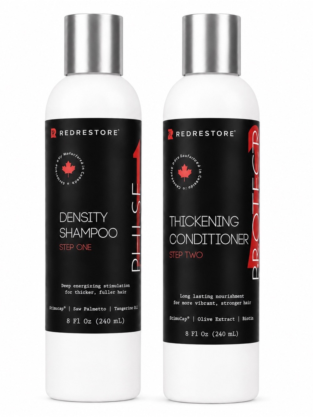 REDRESTORE DHT BLOCKING SHAMPOO & CONDITIONER 240ML X2 - BRAND NEW
